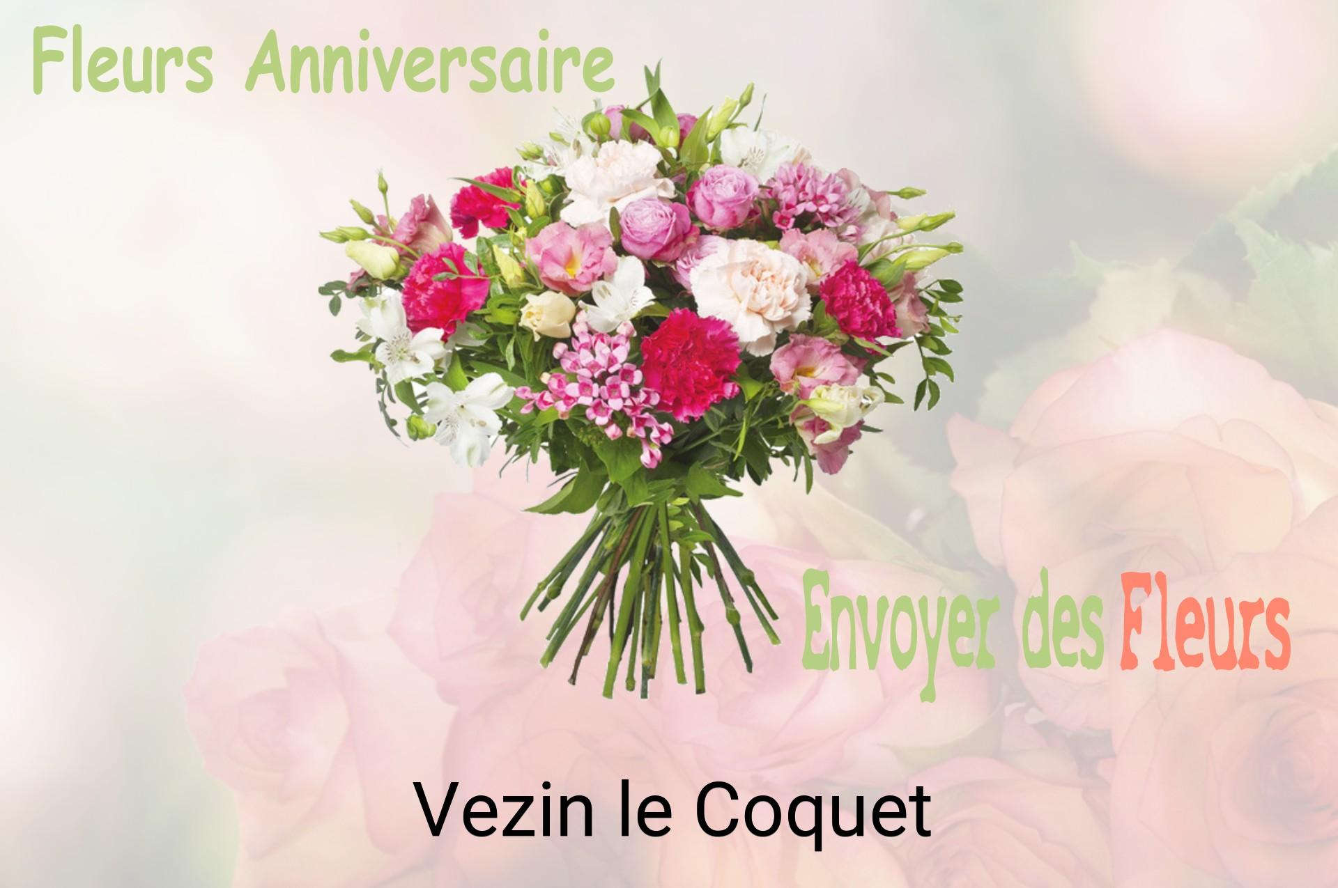 Bouquet de fleurs d’anniversaire livré à Vezin-le-Coquet